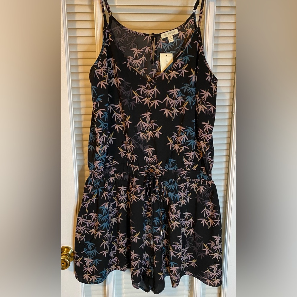 Loralette Plus-size Printed Jumpsuit Romper